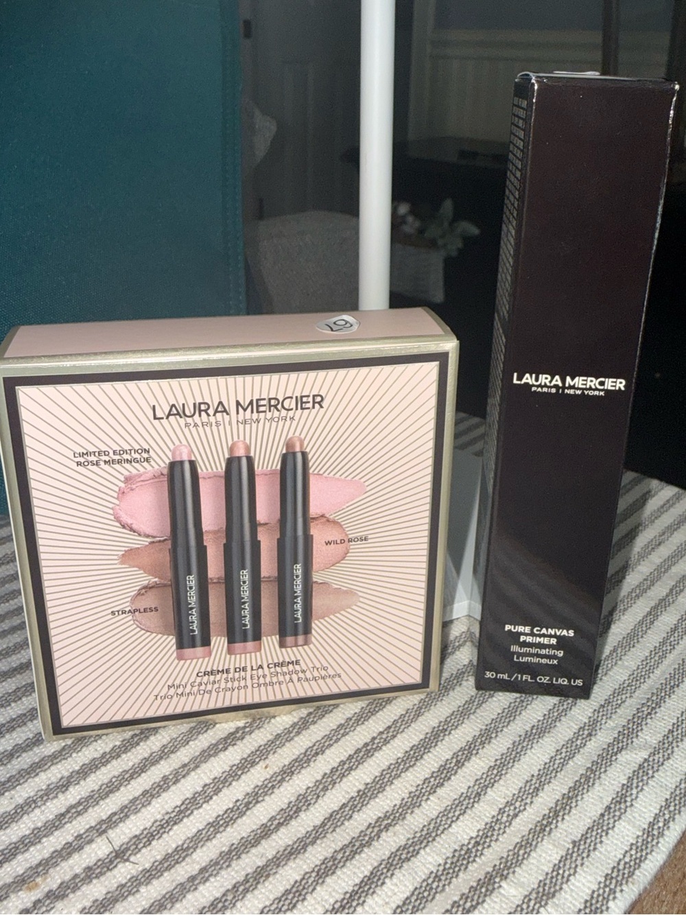 laura mercier limited edition eyeshadow trio and primer Set